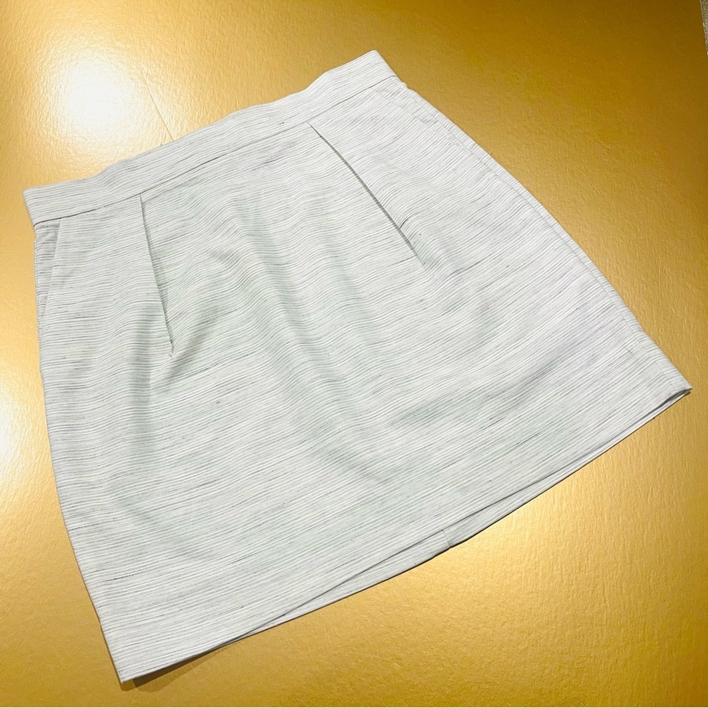 GAP Mini Skirt Grey Size 14 NEW